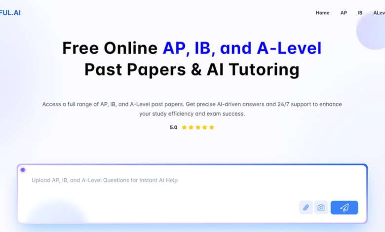 Examful.ai: ابزار آماده سازی آزمون AP، IB و A-Level مجهز به هوش مصنوعی