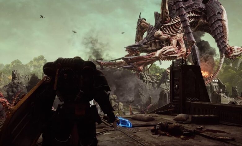 Space Marine 2 لوازم آرایشی Dark Angels را در فصل 2 معرفی خواهد کرد Space Marine 2 لوازم آرایشی Dark Angels را در فصل 2 معرفی خواهد کرد