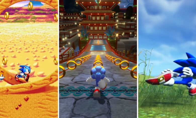 رتبه بندی هر بازی Sonic The Hedgehog در نینتندو سوییچ رتبه بندی هر بازی Sonic The Hedgehog در نینتندو سوییچ