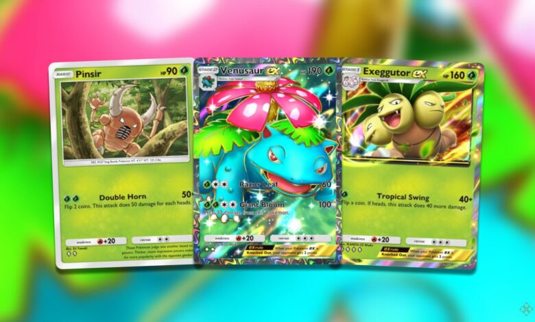 قوی ترین کارت های نوع چمن در Pokemon TCG Pocket قوی ترین کارت های نوع چمن در Pokemon TCG Pocket