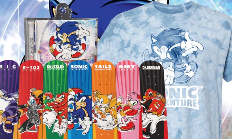 مجموعه کالاهای ماجراجویی Sonic با اجرای محدود معرفی شد