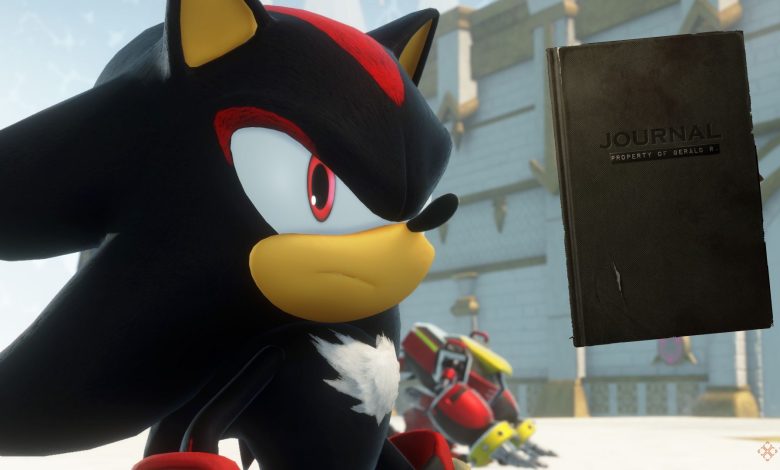 چگونه ژورنال جرالد را در Sonic X Shadow Generations پیدا کنیم چگونه ژورنال جرالد را در Sonic X Shadow Generations پیدا کنیم