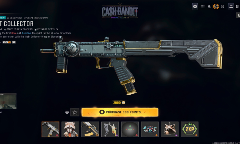 Black Ops 6 یک طرح اولیه برای Sirin 9 میلی متری قفل شده می فروشد Black Ops 6 یک طرح اولیه برای Sirin 9 میلی متری قفل شده می فروشد