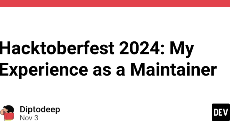 Hacktoberfest 2024: تجربه من به عنوان نگهدارنده Hacktoberfest 2024: تجربه من به عنوان نگهدارنده