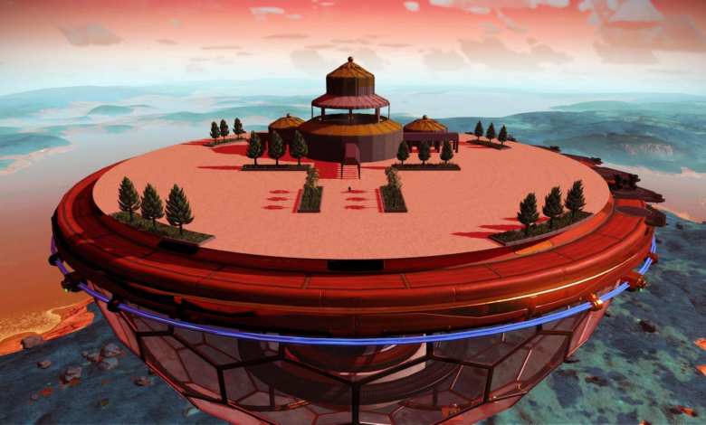 No Man's Sky Player کپی عجیب و غریب از Kami's Lookout از Dragon Ball می سازد No Man's Sky Player کپی عجیب و غریب از Kami's Lookout از Dragon Ball می سازد