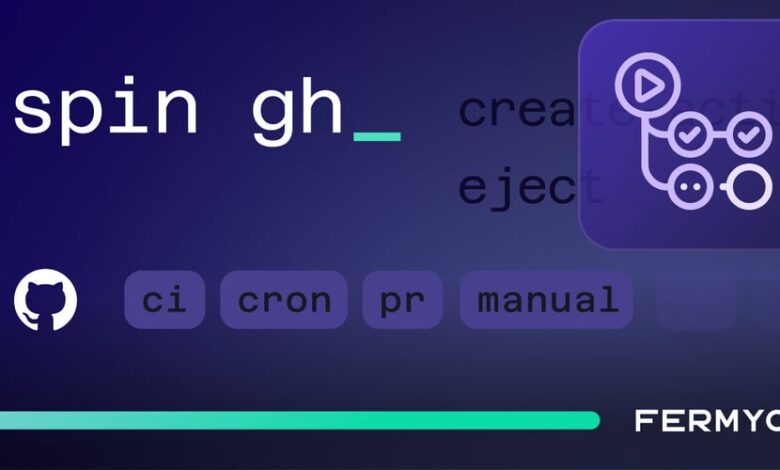 Spin gh – اقدامات GitHub را برای Spin Apps خود در چند ثانیه ایجاد کنید