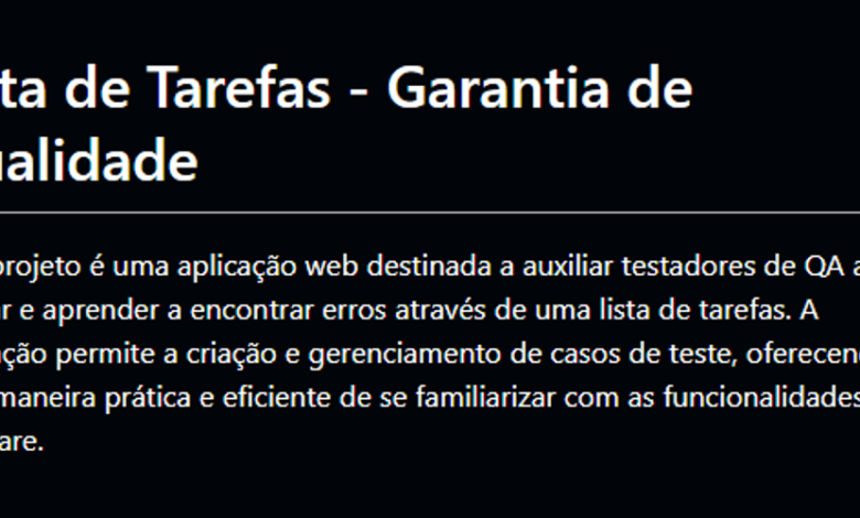 ایجاد یک برنامه وب برای آزمایش کنندگان QA: لیست وظایف کیفیت