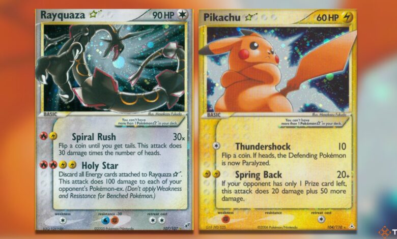 با ارزش ترین کارت های EX Era Pokemon TCG با ارزش ترین کارت های EX Era Pokemon TCG