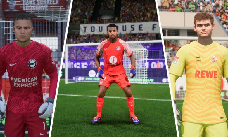 دروازه بانان جوان برای حالت حرفه ای در EA Sports FC 25، رتبه بندی شده