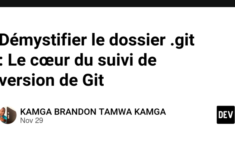 رمزگشایی پوشه .git: قلب ردیابی نسخه Git رمزگشایی پوشه .git: قلب ردیابی نسخه Git