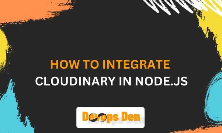 نحوه ادغام کلودیناری در Node.jsd نحوه ادغام کلودیناری در Node.jsd