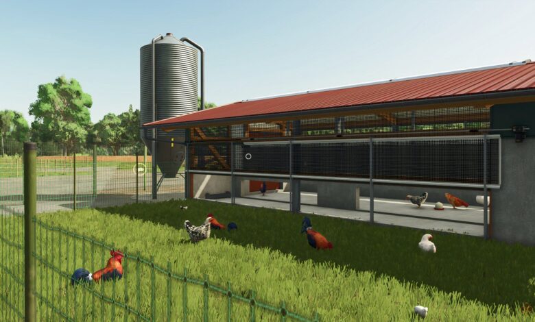 نحوه تهیه تخم مرغ از مزارع مرغ در Farming Simulator 25