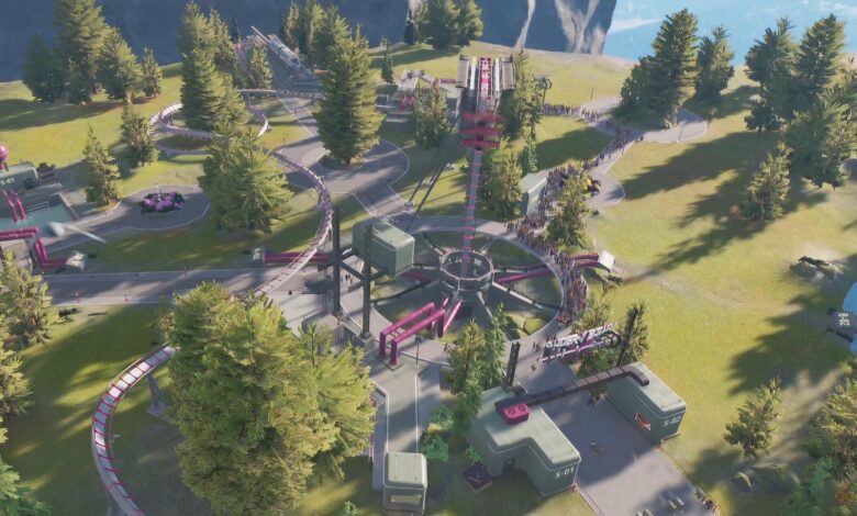 همه اهداف سناریوی عالی Summit در Planet Coaster 2 همه اهداف سناریوی عالی Summit در Planet Coaster 2