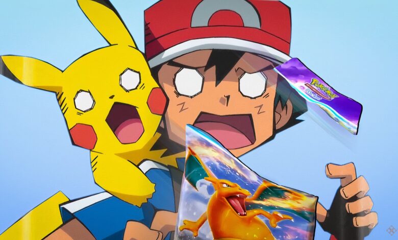 ویدیوی جیبی Pokemon TCG از نصف کردن کارت بازیکن جعلی است ویدیوی جیبی Pokemon TCG از نصف کردن کارت بازیکن جعلی است