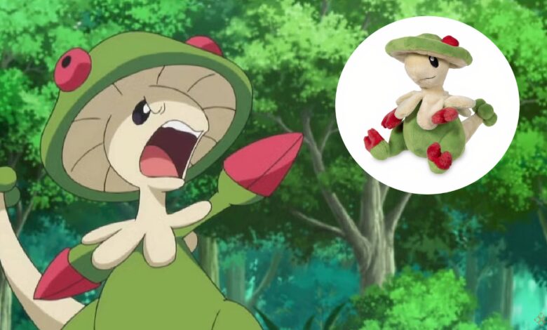 Breloom Plush Pokemon مدتها قبل از دستگیری لوئیجی مانژیونه فروخته شد