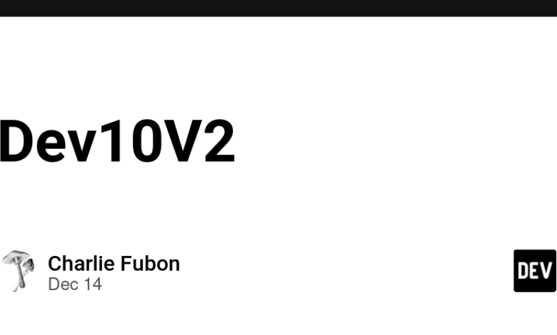 Dev10V2 Dev10V2