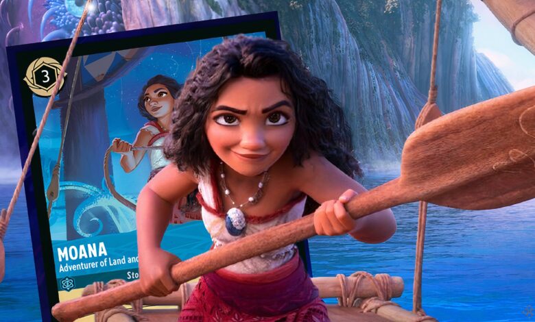Disney Lorcana کارت تبلیغاتی رایگان Moana 2 را در سینماهای Cinemark ارائه می دهد Disney Lorcana کارت تبلیغاتی رایگان Moana 2 را در سینماهای Cinemark ارائه می دهد
