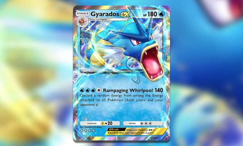 Gyarados The Bee Of My Pokemon TCG Pocket Existence است Gyarados The Bee Of My Pokemon TCG Pocket Existence است
