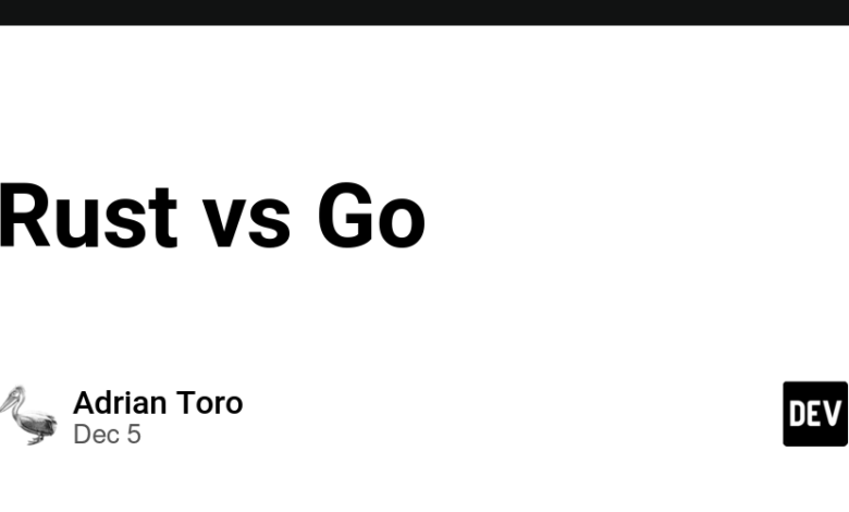 Rust vs Go