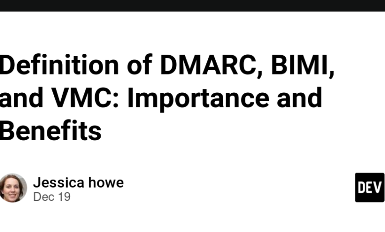 تعریف DMARC، BIMI، و VMC: اهمیت و مزایا تعریف DMARC، BIMI، و VMC: اهمیت و مزایا