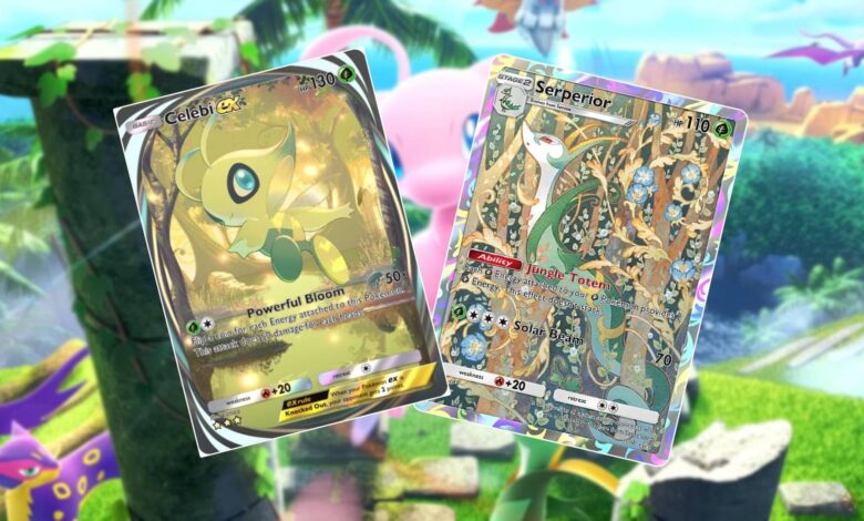 نحوه ساخت عرشه Celebi ex/Serperior در Pokemon TCG Pocket نحوه ساخت عرشه Celebi ex/Serperior در Pokemon TCG Pocket