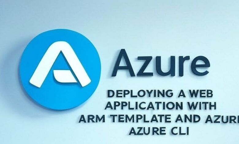 استقرار یک برنامه وب با قالب بازو و AZURE CLI استقرار یک برنامه وب با قالب بازو و AZURE CLI