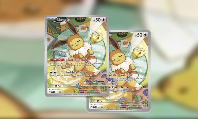 تبلیغات Prismatic Evolutions Pokemon Center ETB Eevee از قبل در حال انتشار است تبلیغات Prismatic Evolutions Pokemon Center ETB Eevee از قبل در حال انتشار است
