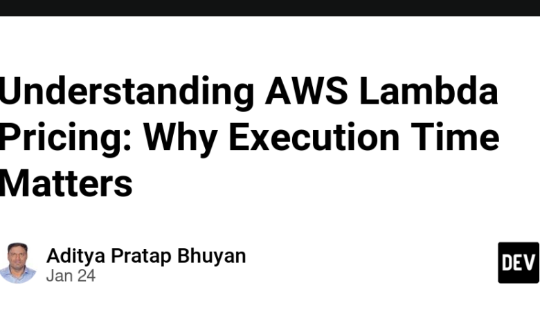 درک قیمت گذاری AWS Lambda: چرا زمان اجرا مهم است درک قیمت گذاری AWS Lambda: چرا زمان اجرا مهم است