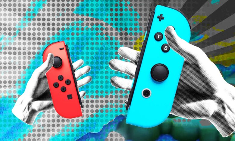 سوئیچ 2 عکس Joy-Con به ظاهر آنلاین درز