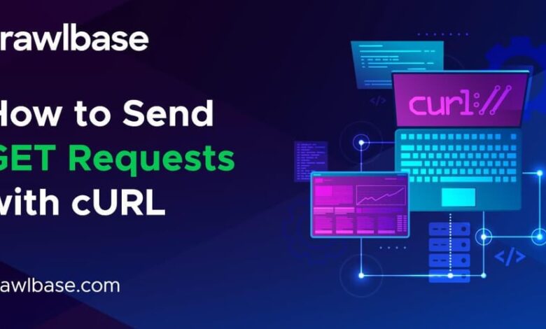 نحوه ارسال درخواست های GET با cURL