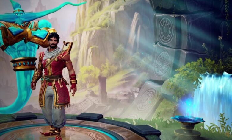 نحوه بازی به عنوان علاءالدین در Smite 2 نحوه بازی به عنوان علاءالدین در Smite 2