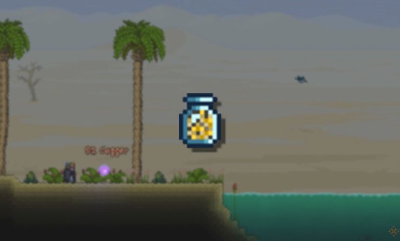 نحوه ساخت و استفاده از طوفان شن در یک بطری در Terraria