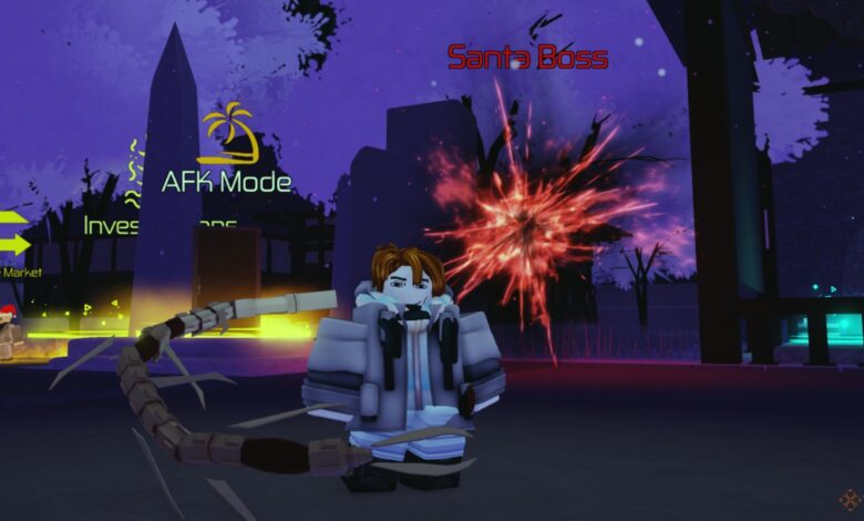 نحوه شکست دادن رئیس سانتا در Roblox: Jujutsu Infinite