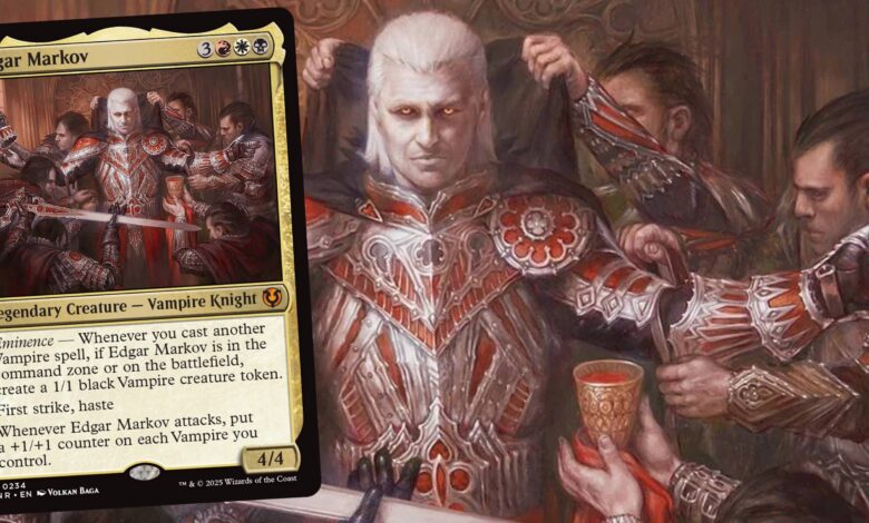 چگونه در Magic: The Gathering The Edgar Markov Commander Deck را بازی کنیم چگونه در Magic: The Gathering The Edgar Markov Commander Deck را بازی کنیم