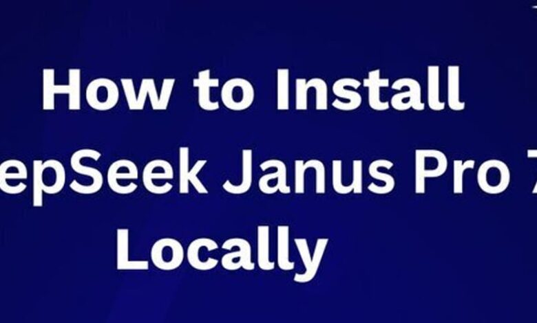 چگونه می توان Deepseek Janus Pro 7B را به صورت محلی نصب کرد؟ چگونه می توان Deepseek Janus Pro 7B را به صورت محلی نصب کرد؟