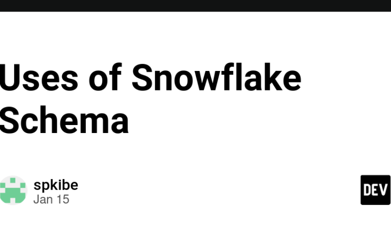 کاربردهای Snowflake Schema – DEV Community کاربردهای Snowflake Schema – DEV Community