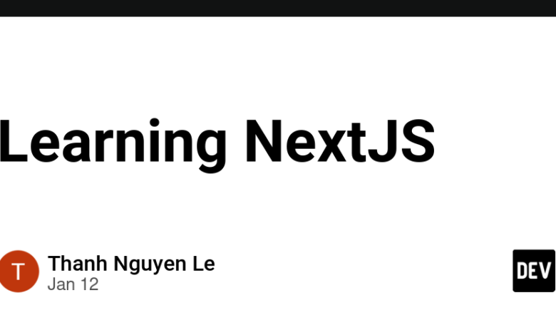 یادگیری NextJS