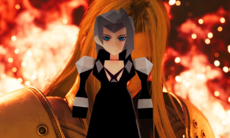 Final Fantasy 7's Sephiroth و Zack چهره های وینیل نرم چند ضلعی دریافت می کنند