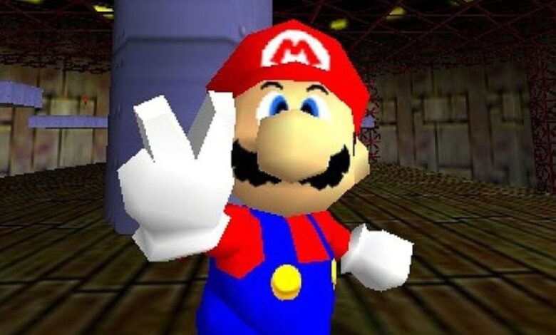 اجرای Super Mario 64 Speedrunner پس از خطای فنی حساب نمی شود