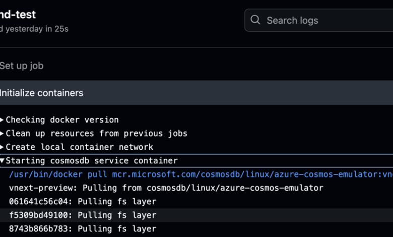 از Azure Cosmos DB به عنوان یک ظرف Docker در خطوط لوله CI/CD استفاده کنید از Azure Cosmos DB به عنوان یک ظرف Docker در خطوط لوله CI/CD استفاده کنید