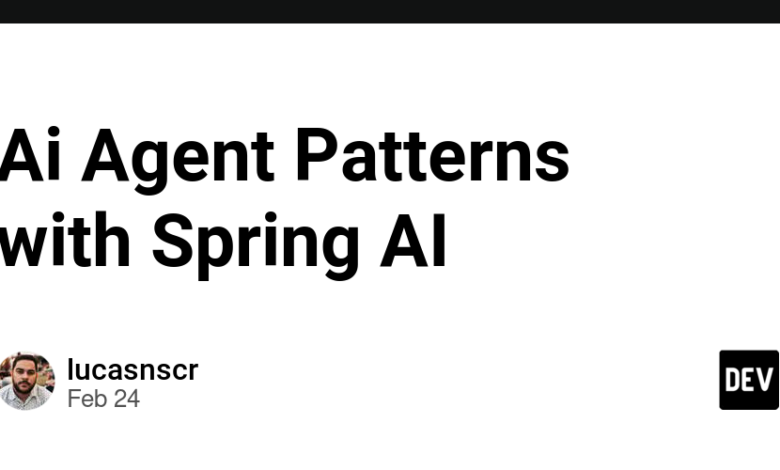 الگوهای عامل AI با AI بهار الگوهای عامل AI با AI بهار