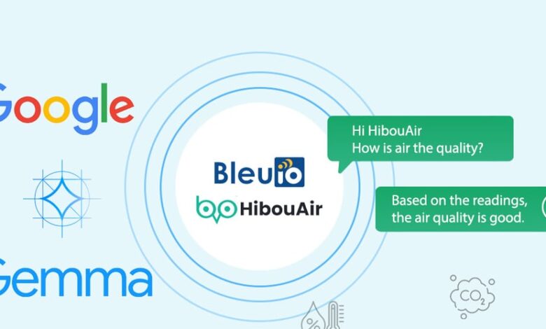 با Hibouair با استفاده از Bleuio: تجزیه و تحلیل کیفیت هوای هوشمند با Google Technologies گپ بزنید با Hibouair با استفاده از Bleuio: تجزیه و تحلیل کیفیت هوای هوشمند با Google Technologies گپ بزنید