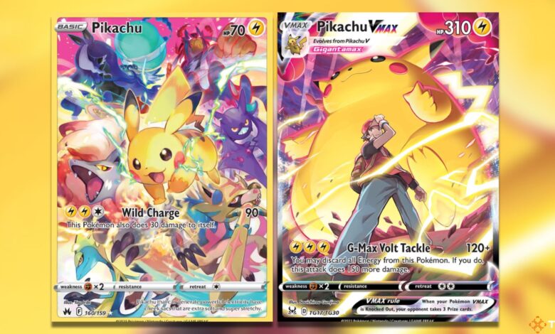 بهترین مجموعه Pikachu با کارت Chase در Pokemon TCG