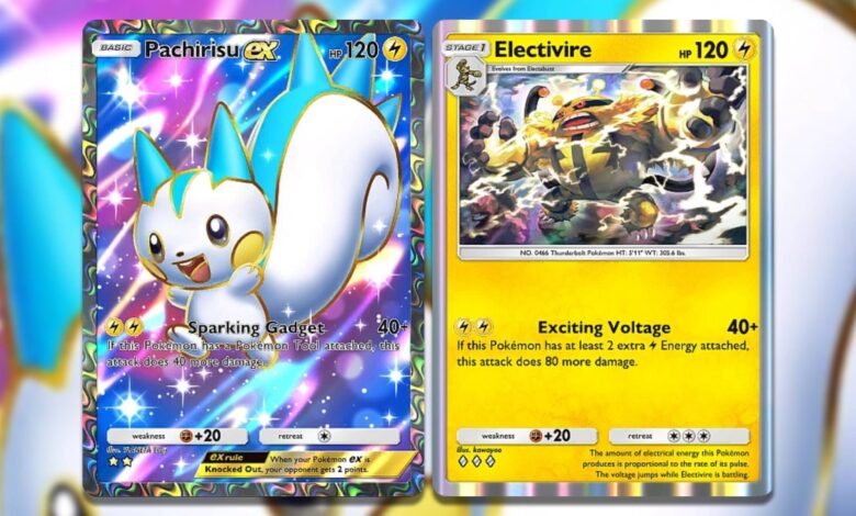 بهترین کارتهای نوع رعد و برق در جیب Pokemon بهترین کارتهای نوع رعد و برق در جیب Pokemon