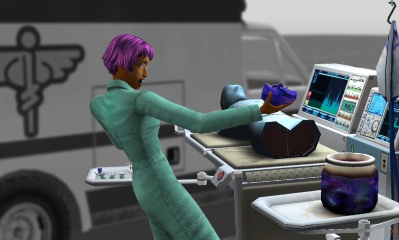 تمام موقعیت ها و پاداش های حرفه ای شغلی پزشکی در Sims 2
