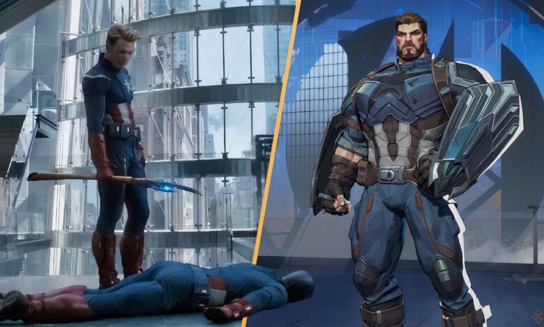مارول رقبای کاپیتان آمریکا Infinity War Skin به او کیک بزرگتر می دهد مارول رقبای کاپیتان آمریکا Infinity War Skin به او کیک بزرگتر می دهد