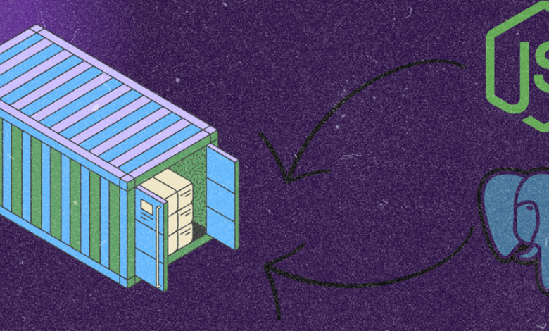 🚀 نحوه اجرای یک node.js + postgresql با docker
