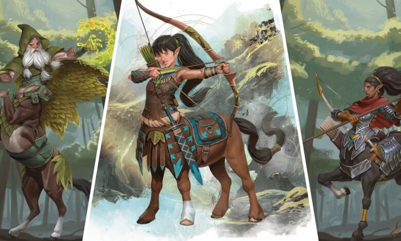 نحوه بازی Centaurs در DND نحوه بازی Centaurs در DND