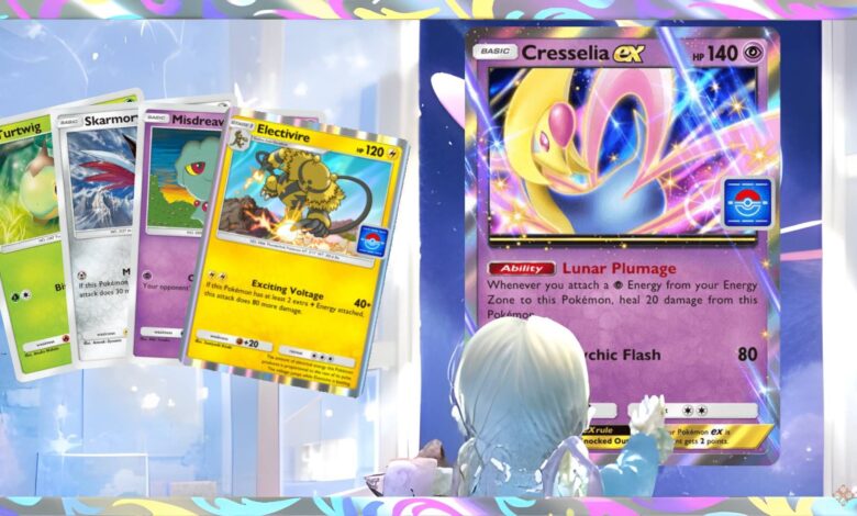 نحوه پخش رویداد Cresselia Ex Drop در Pokemon TCG Pocket نحوه پخش رویداد Cresselia Ex Drop در Pokemon TCG Pocket