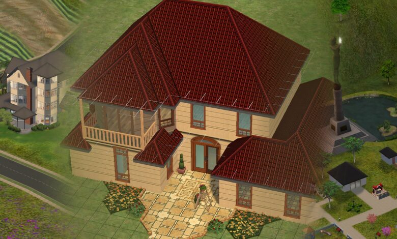 چگونه می توان یک خانه سفارشی در Sims 2 ساخت چگونه می توان یک خانه سفارشی در Sims 2 ساخت